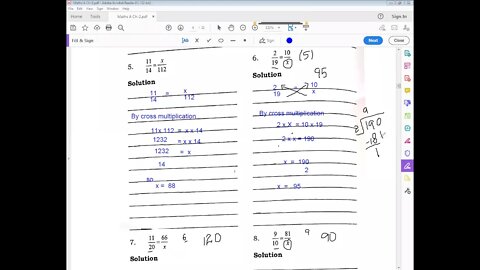 Maths A Class 5 14 4 21