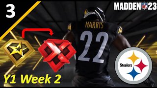 Najee Harris X-Factor Breakout Attempt! l Madden 23 Pittsburgh Steelers Franchise Ep. 3