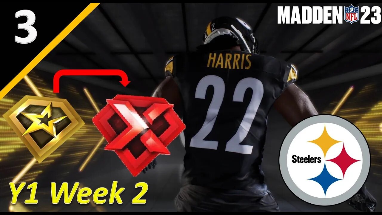 Najee Harris X-Factor Breakout Attempt! l Madden 23 Pittsburgh Steelers Franchise Ep. 3