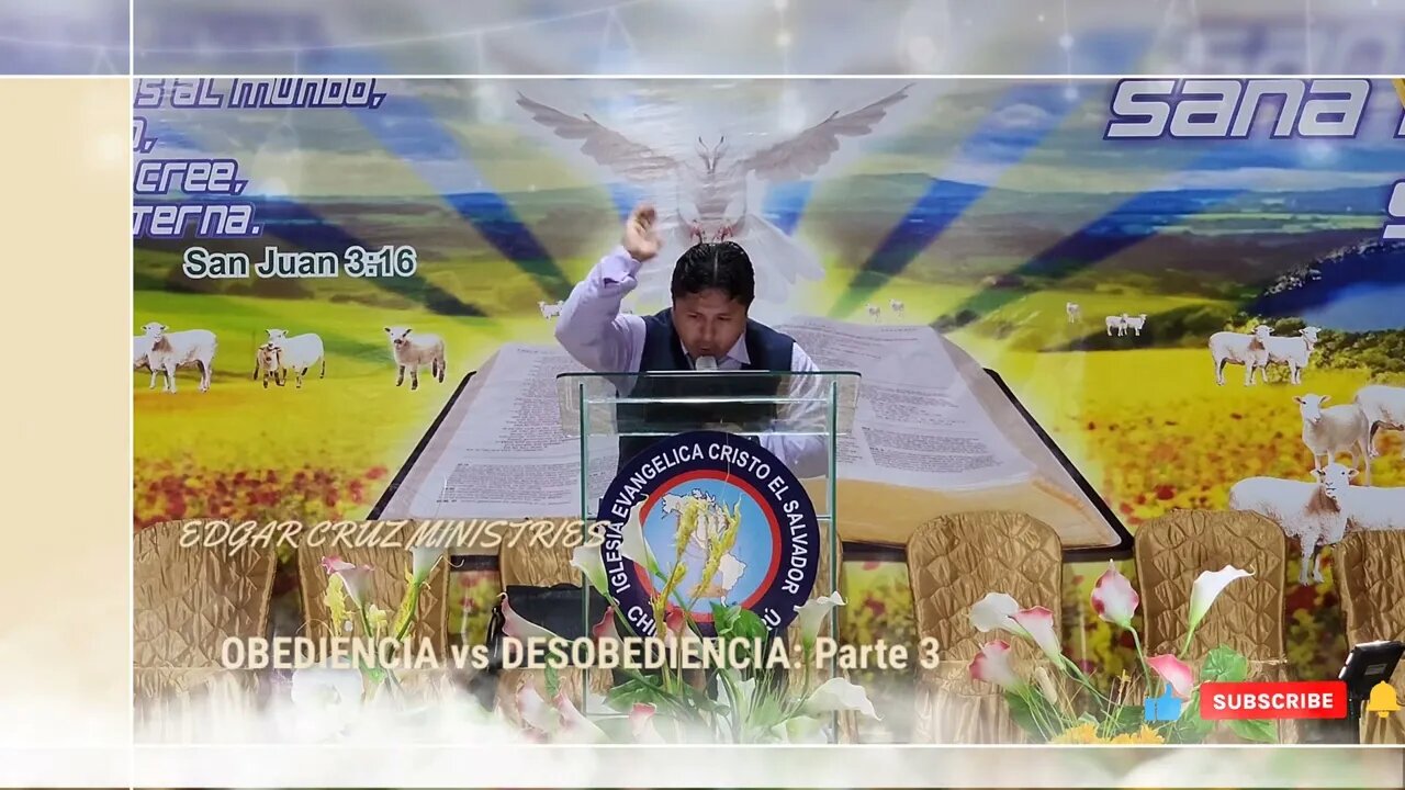 OBEDIENCIA vs DESOBEDIENCIA: Parte 3 - EDGAR CRUZ MINISTRIES