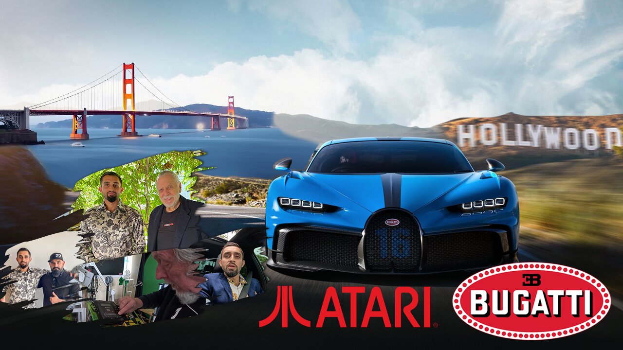 From Bugatti Chiron Designer to LA’s Gay Bars, We Got Chased by Police and Met Atari’s Founder!