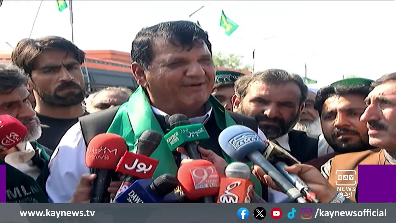 پشاور : امیر مقام کی قیادت میں قافلہ روانہ