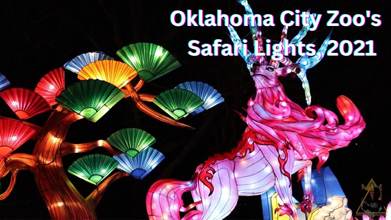 Oklahoma City Zoo Safari Lights, 2021