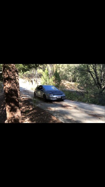 K24 eg civic takes on a scat pack charger