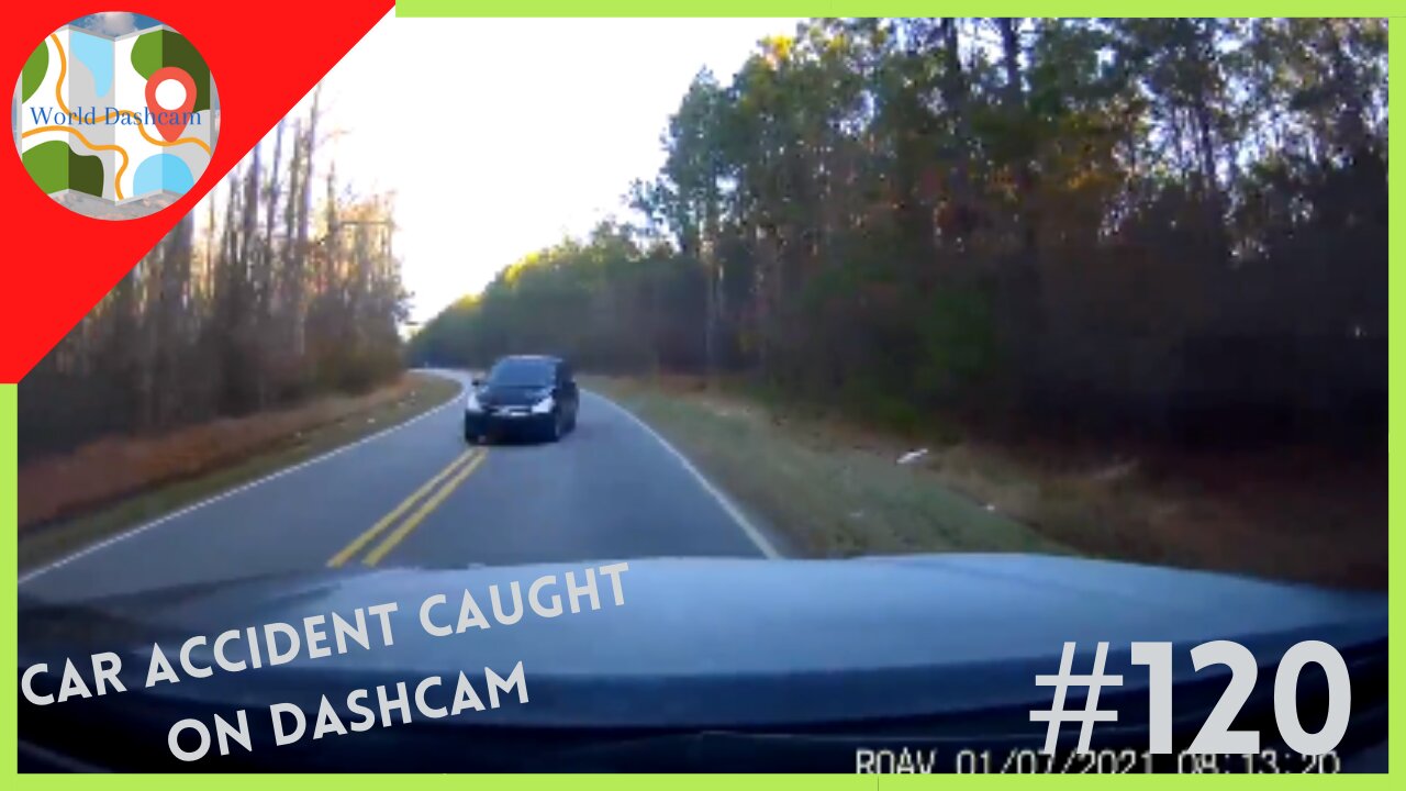 Guy Contemplates Working From Home After Near Head-on Collision - Dashcam Clip Of The Day #120