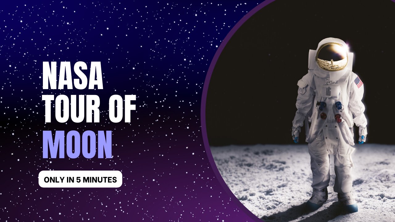NASA Tour OF Moon with Nasa Scout | In 5 Minutes