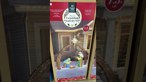 Sam's Club ~ New Christmas Items ~ Angel & Nativity Set #shorts #samsclub #shopping