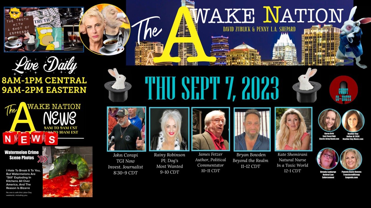 The Awake Nation 9.07.2023 James Clapper: Mike Pence Is A Gay Pedophile!