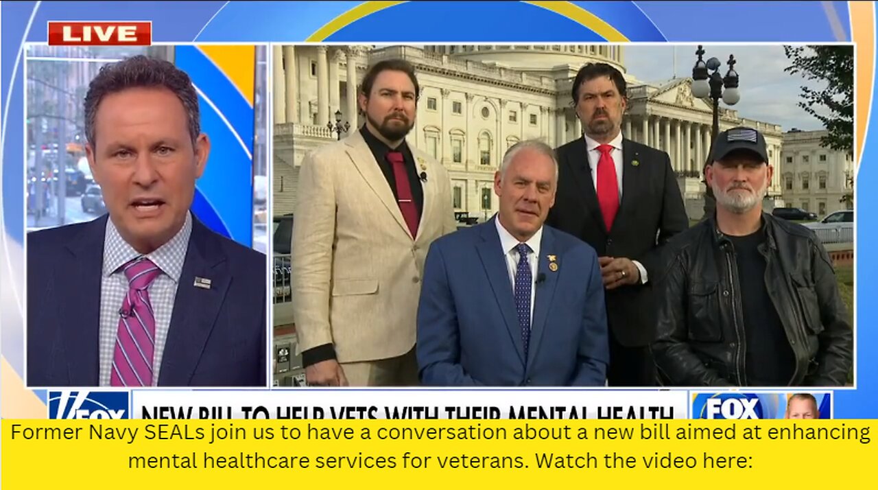 Former Navy SEALs join us to have a conversation about a new bill aimed
