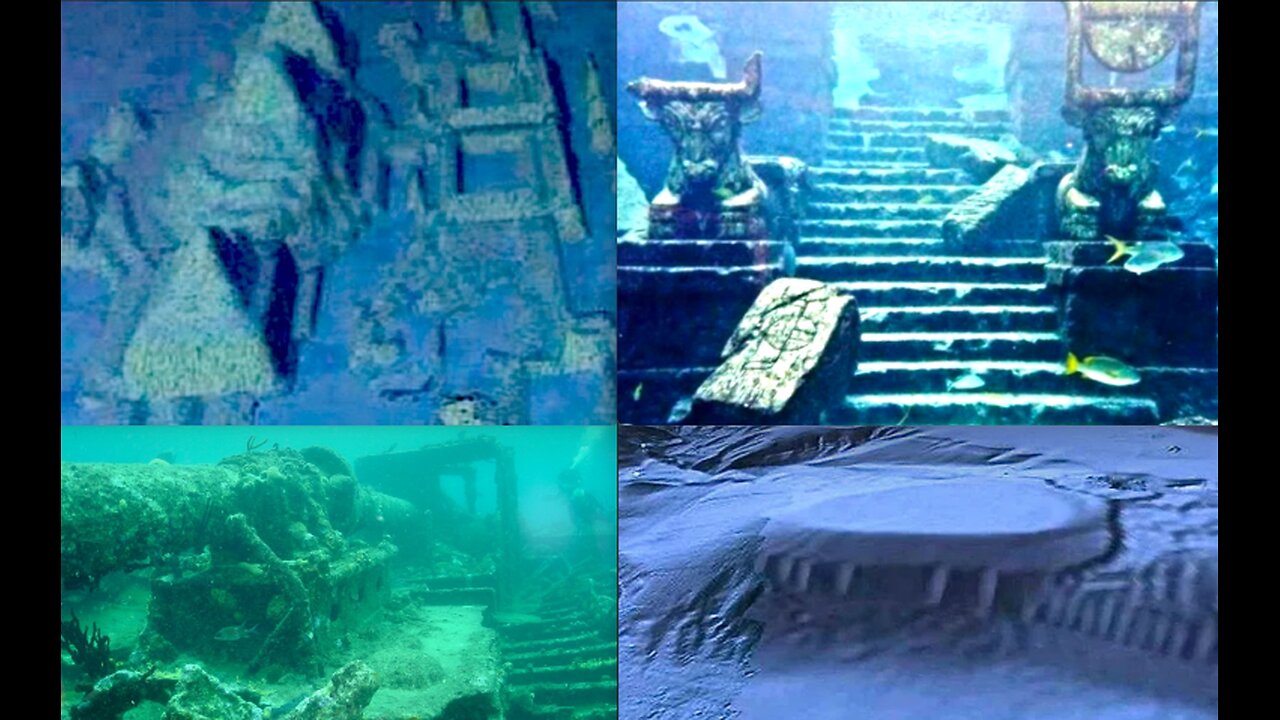 UNDERWATER PYRAMIDS & OTHER REMNANTS OF ADVANCED CIVILIZATIONS CLAIMED BY EARTH'S ANCIENT RE-SETS?