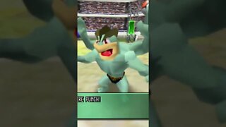 Pokémon Stadium 2 - Machamp Uses FIRE PUNCH!