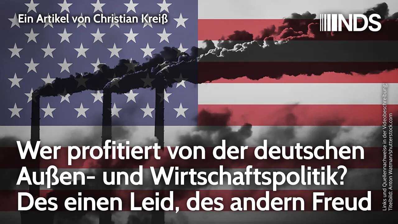 Wer profitiert von deutscher Außen- u Wirtschaftspolitik? Des einen Leid, des andern Freud. C. Kreiß