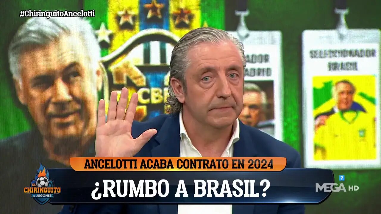 Pedrerol, Ancelotti "RUMBO A BRASIL?