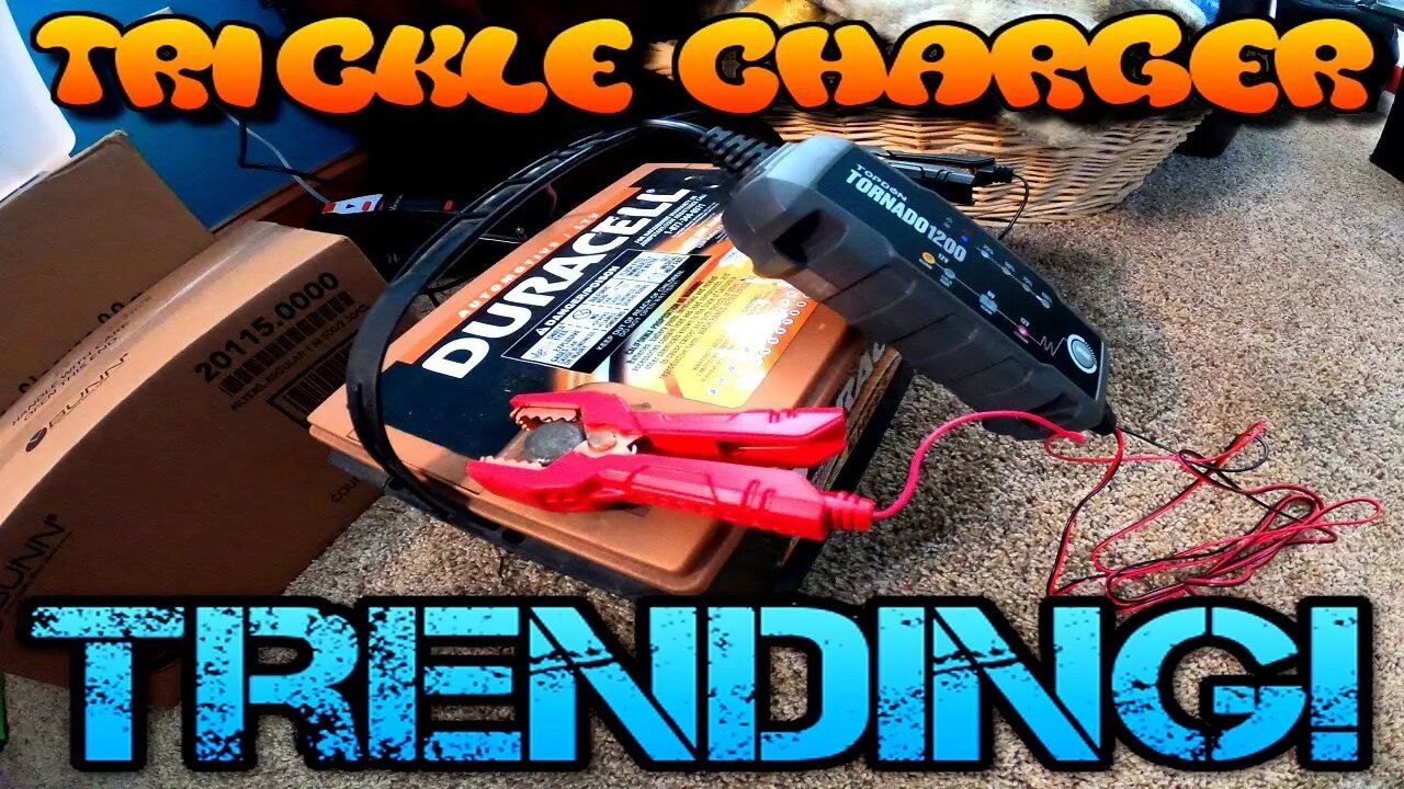 TOPDON Trickle Charger Unboxing And Review For 6Volt 12Volt Batteries car truck suv mower atv & More