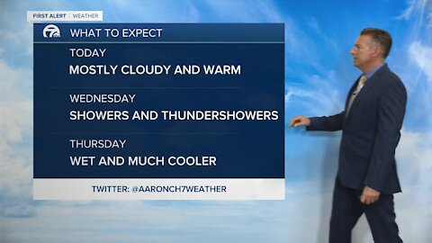 7 First Alert Forecast 5am Update, Tuesday, September 21