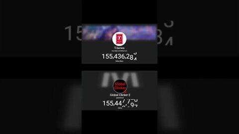 Global Clicker 2 Overtakes T-Series!