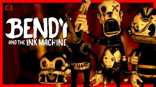 Bendy and the Ink Machine - Jogo Completo (Gameplay Sem Comentários)