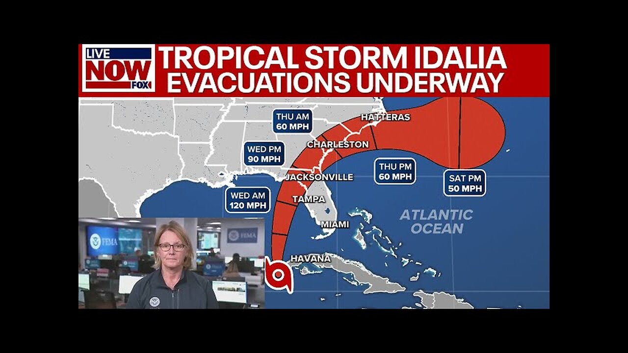 Hurricane Idalia: Florida evacuations underway, FEMA preparations for major storm | LiveNOW from FOX