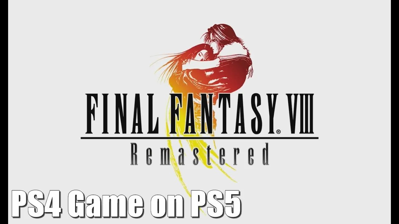 FINAL FANTASY VIII Remastered PS4 Game on PS5