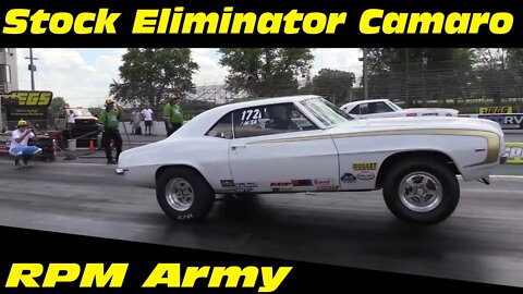 11 Second Stock Eliminator Camaro JEGS SPEEDweek