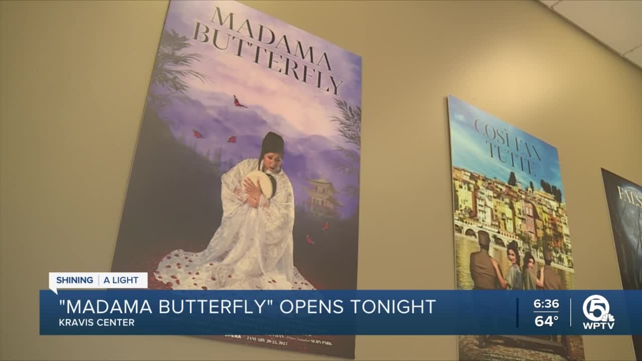 Madama Butterfly opens tonight at the Kravis Center