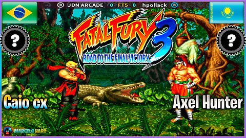 Fatal Fury 3 (Caio cx Vs. Axel Hunter) [Brazil Vs. Kazakhstan]