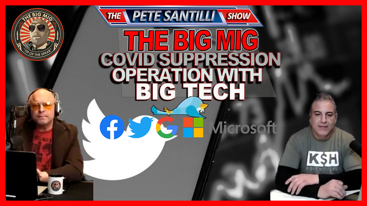 PLANDEMIC SCAMDEMIC, U.S. Government Covid Suppression Operation with Big Tech