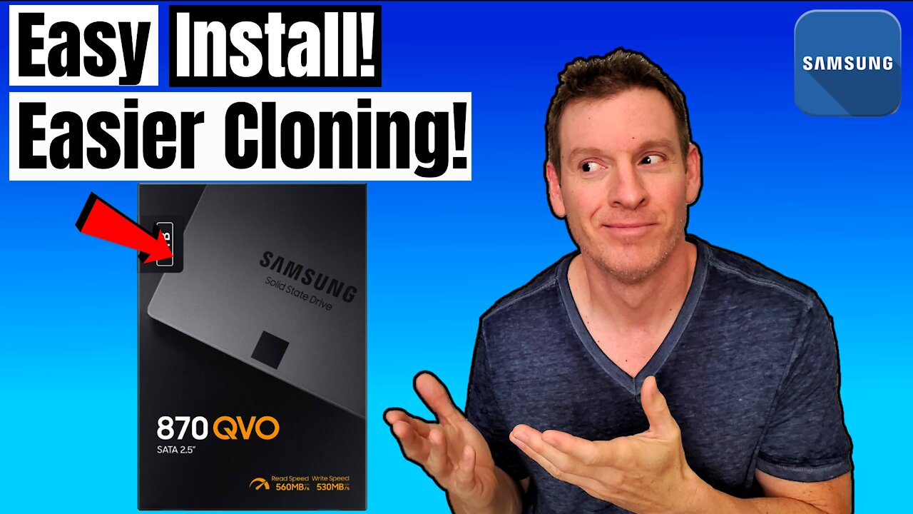 Samsung 870 QVO SSD | Simple SSD Install