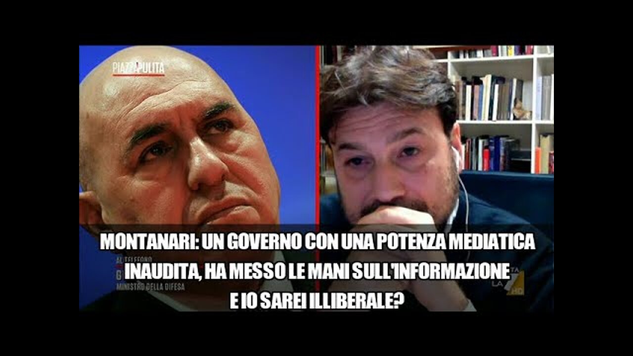 Il vergognoso intervento del ministro della difesa Crosetto del governo di Lady Aspen Giorgia Meloni a Piazza Pulita contro il prof. Montanari,da un governo di neonazisti neoliberisti filoUSA,UE,NATO e Ucraina non c'è nulla di cui stupirsi