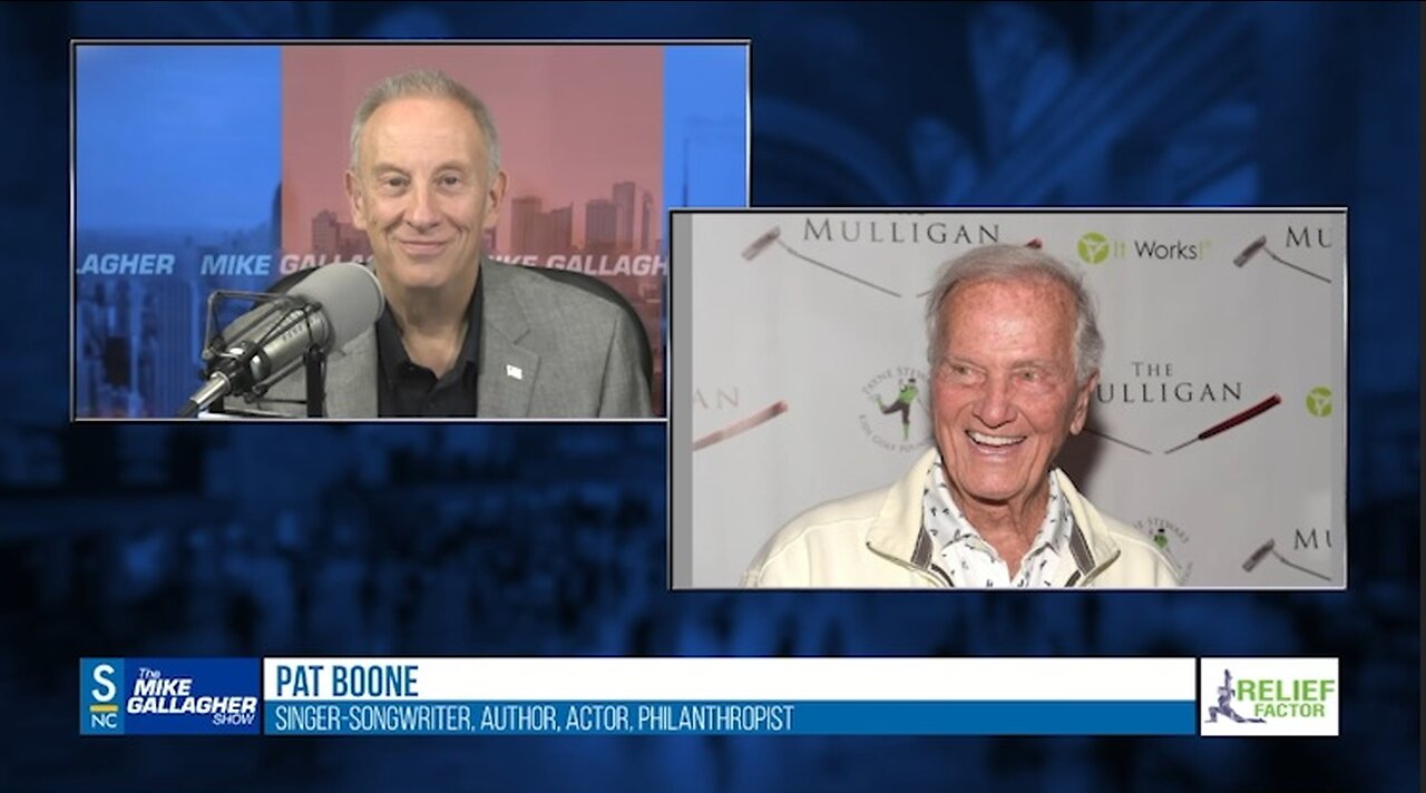 Legendary singer, songwriter, author, activist & philanthropist Pat Boone joins Mike to discuss his new film, “The Mulligan”