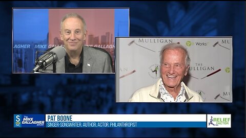 Legendary singer, songwriter, author, activist & philanthropist Pat Boone joins Mike to discuss his new film, “The Mulligan”