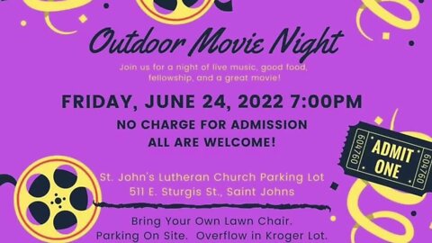 St. Johns outdoor movie nights are back!