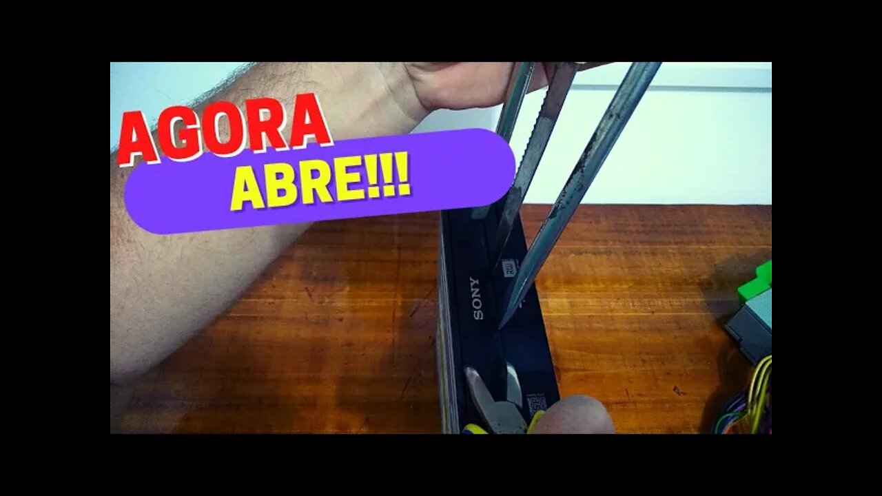 GAVETA DO DRIVE DE DVD NÃO ABRE. VEJA COMO RESOLVER.