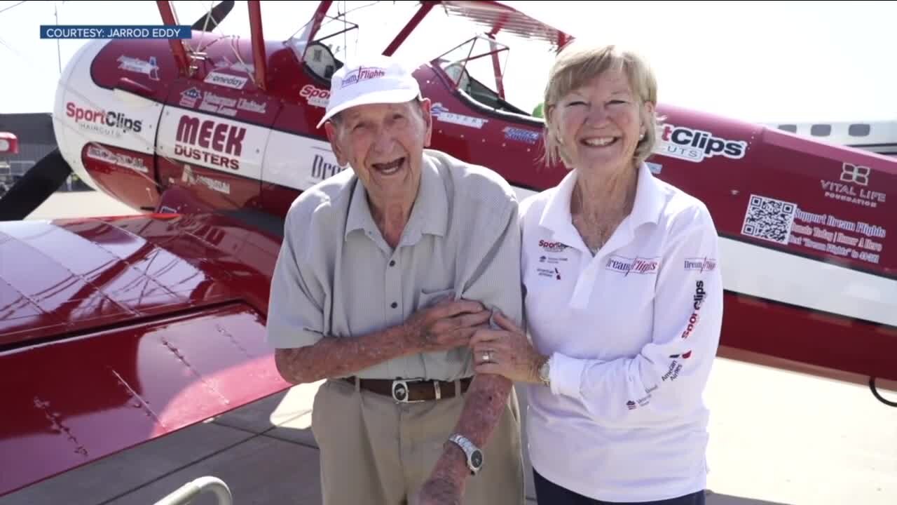 Veterans get 'Dream Flight' in restored World War II plane