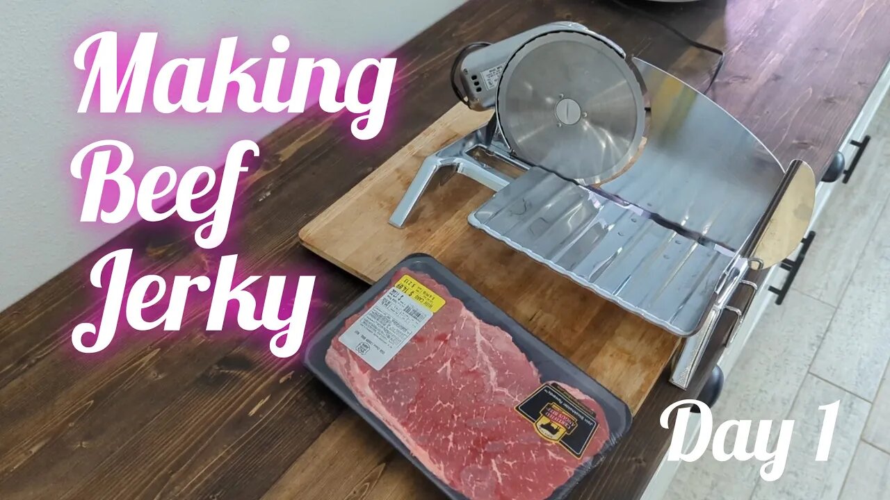 Making Beef Jerky (day 1) #beefjerky #slicer