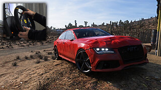 Rebuilding A Audi RS7 - Forza Horizon 5 | Thrustmaster TS-PC Racer Gameplay