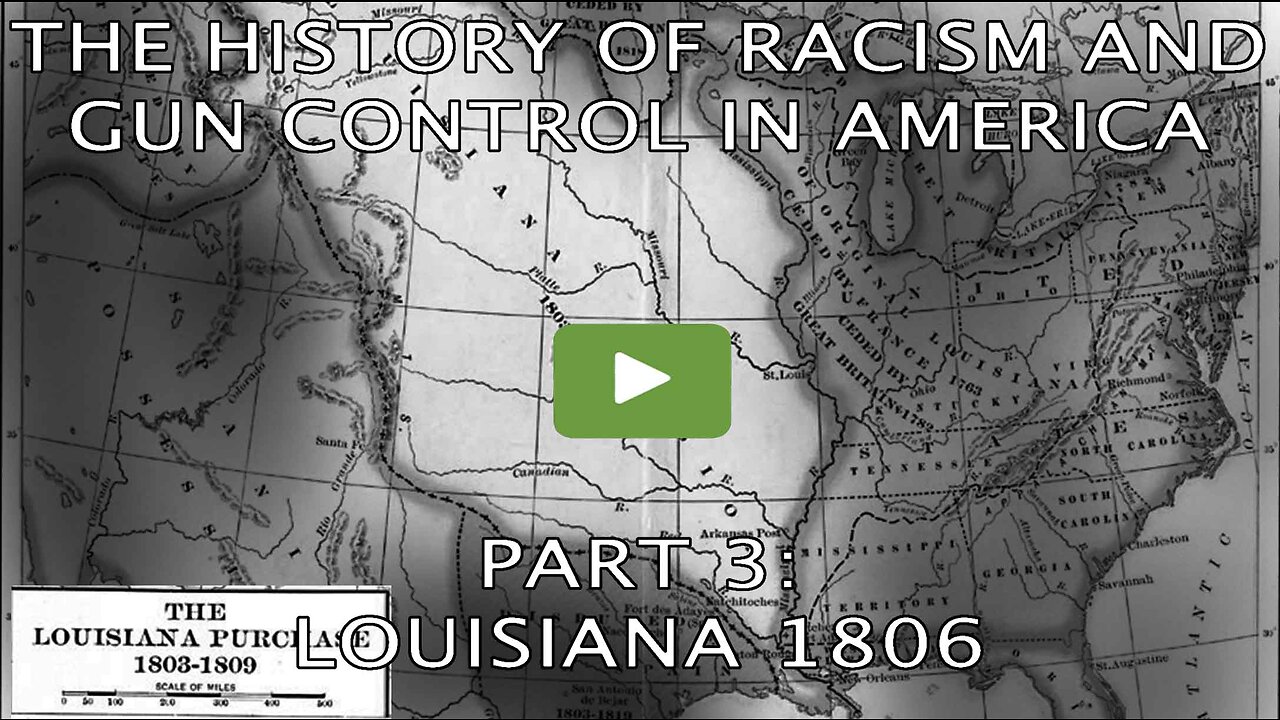 THE HISTORY OF RACISM AND GUN CONTROL - PART 3