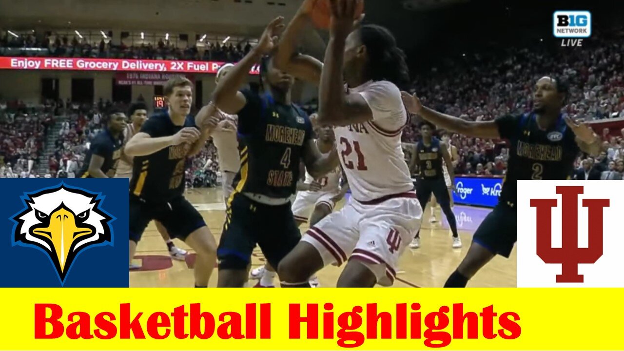 Morehead State vs Indiana Basketball Game Highlights 12 19 2023