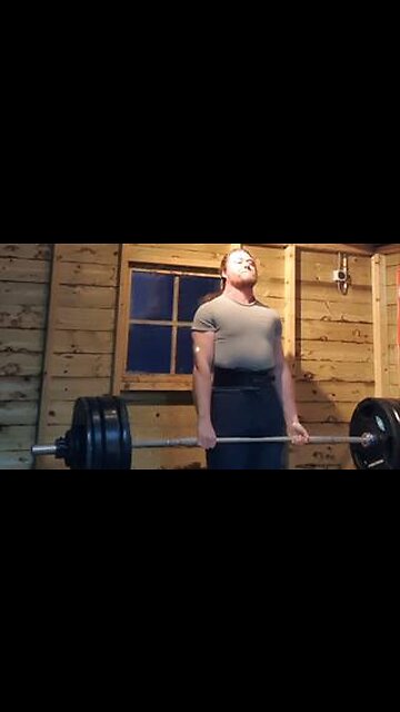 3x4 147.5 Kgs Deadlift Back-Offs. Last Set.