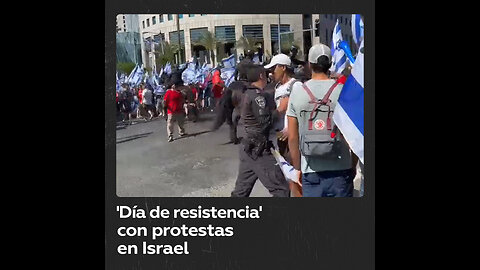 Protestas en todo Israel contra la reforma judicial del Gobierno de Benjamín Netanyahu