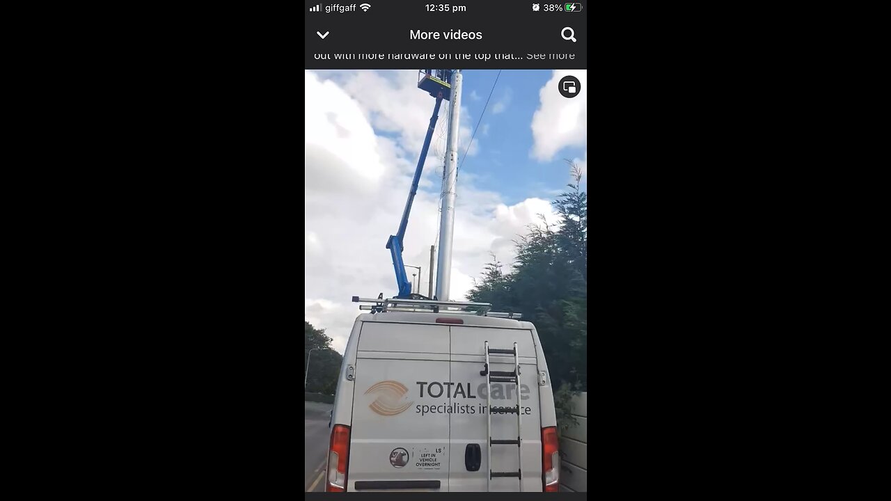 5 G towers : they just doing their job
