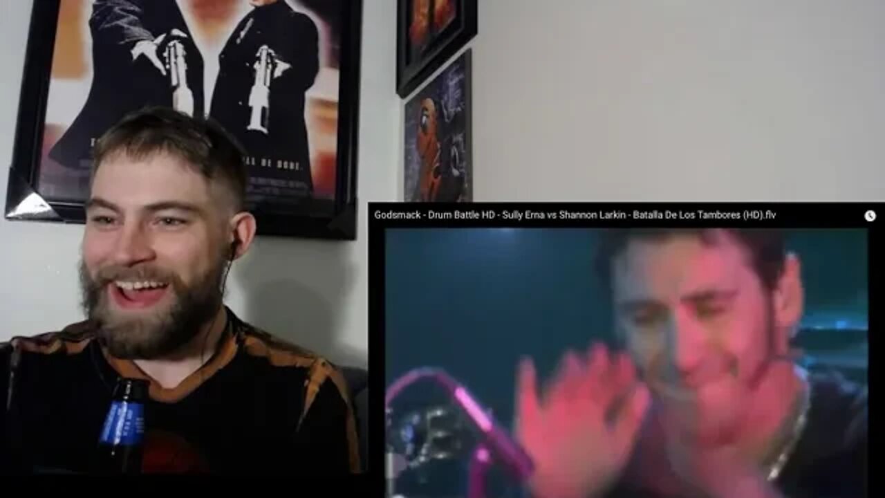 Godsmack - Drum Battle HD - Sully Erna vs Shannon Larkin {{REACTION}}