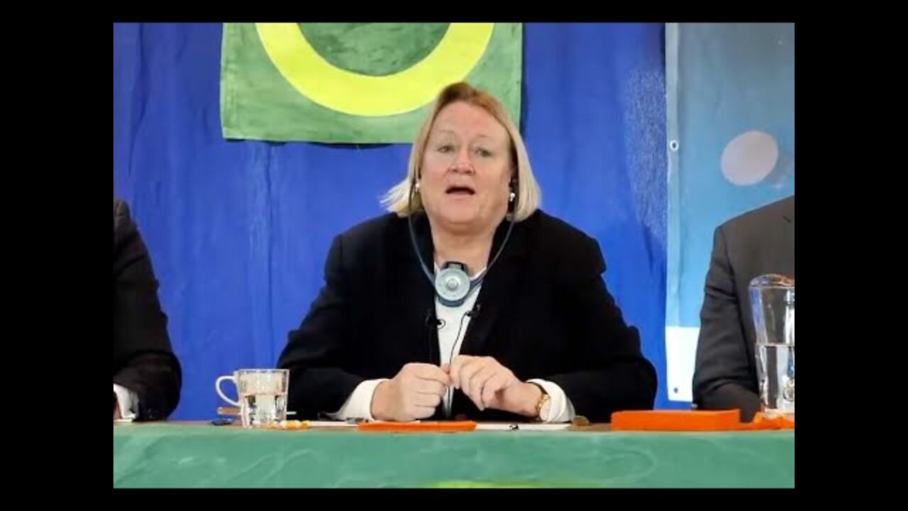 Catherine Austin Fitts urging the Swiss People to vote right