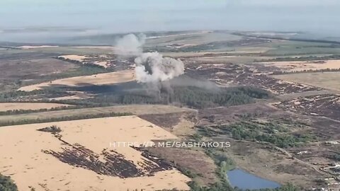 "Brave" Battalion TOS-1A "Solnysepyok" MLRS Burns Ukrainian Positions In The Seversk Direction