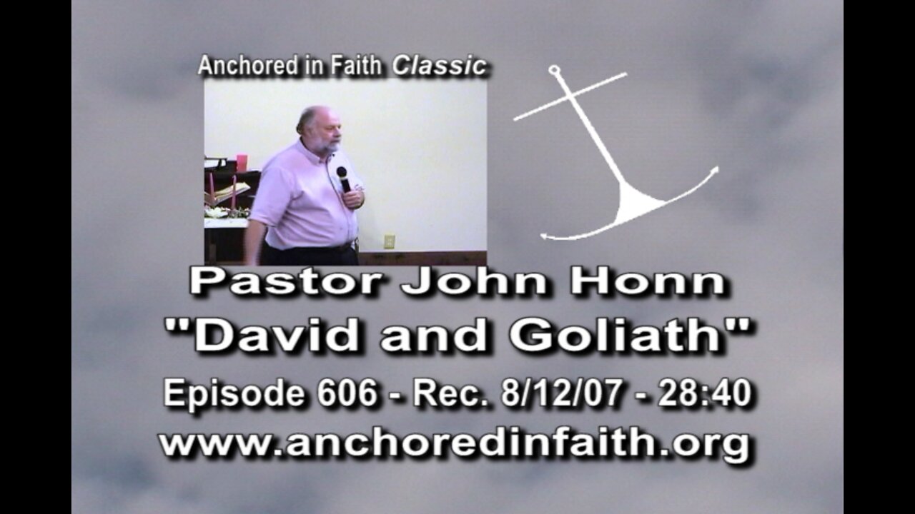 #606 AIFGC – John Honn – “David and Goliath”