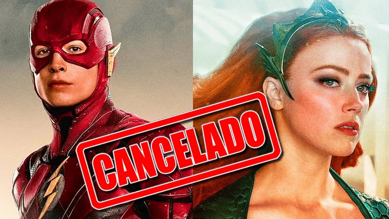 DEMITIDOS! EZRA MILLER E AMBER HEARD FORA DOS FILMES INDICAM O FIM DO UNIVERSO DC!