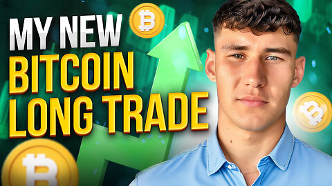 My NEW Bitcoin Long Trade!📈 [Trade Setup & Targets]🎯