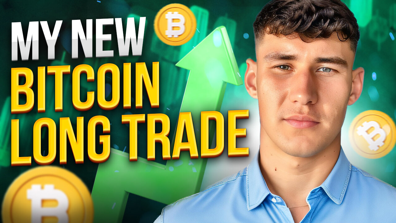 My NEW Bitcoin Long Trade!📈 [Trade Setup & Targets]🎯