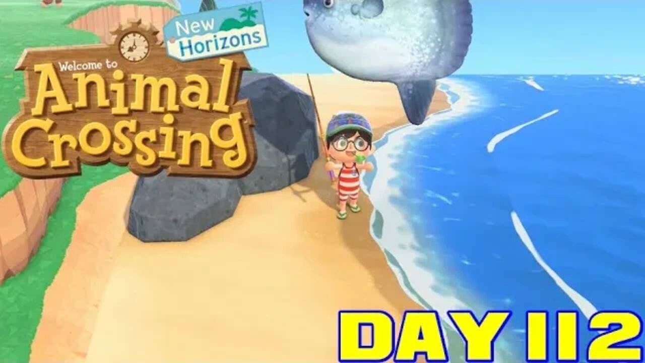 Animal Crossing: New Horizons Day 112 - Nintendo Switch Gameplay 😎Benjamillion