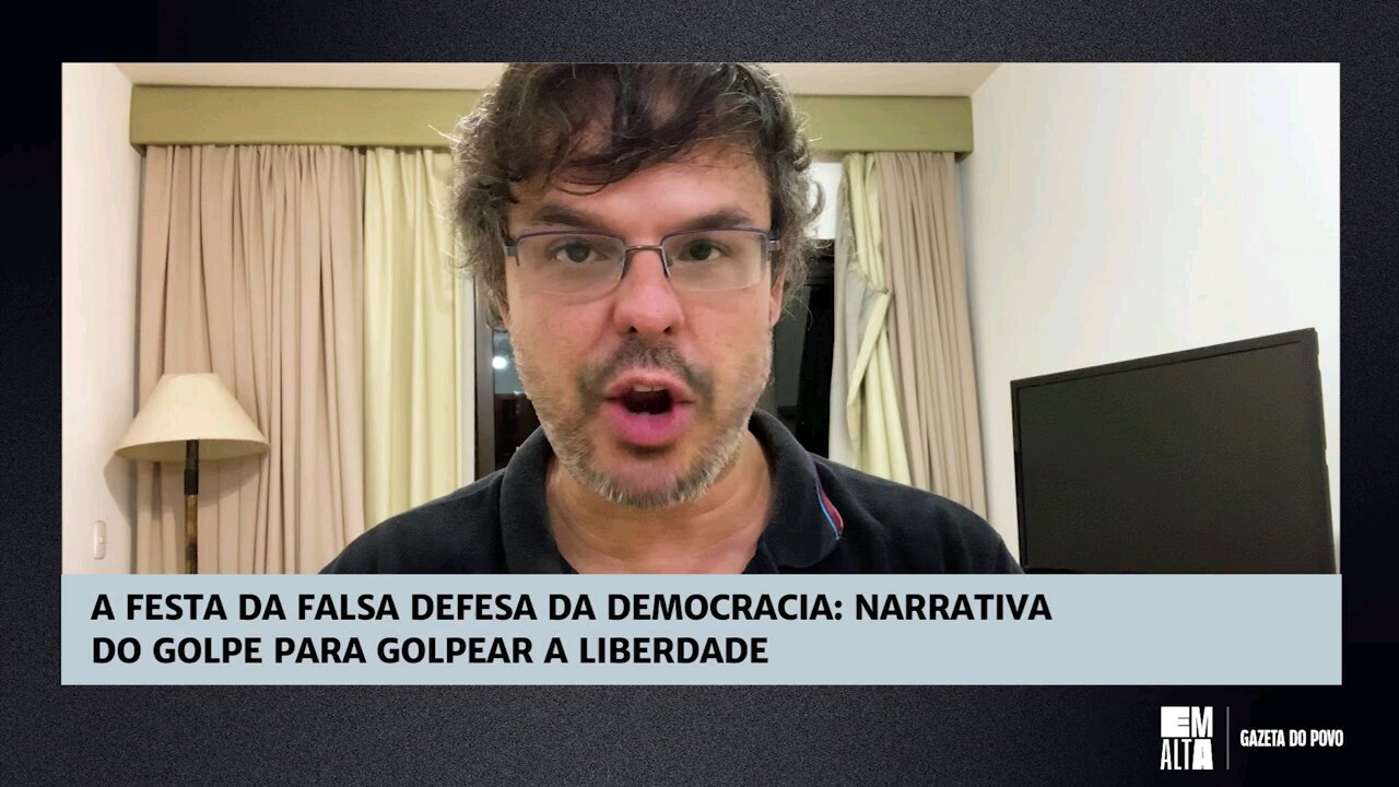 A festa da falsa defesa da democracia-narrativa do golpe para golpear a liberdade